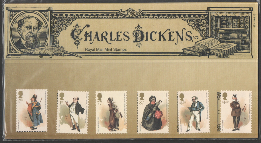 (image for) 2012 Charles Dickens Presentation Pack 473